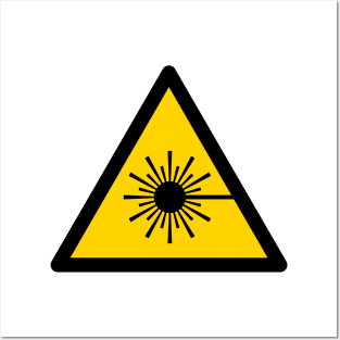 Warning Laser Radiation Posters and Art